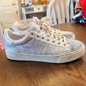 Gola Women's Orchid II cheetah trainers. Women size 8